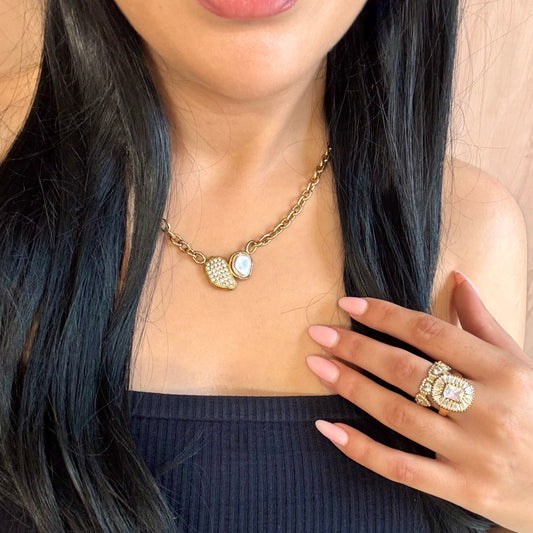 Shining pearl Necklace - Serminity jewelry