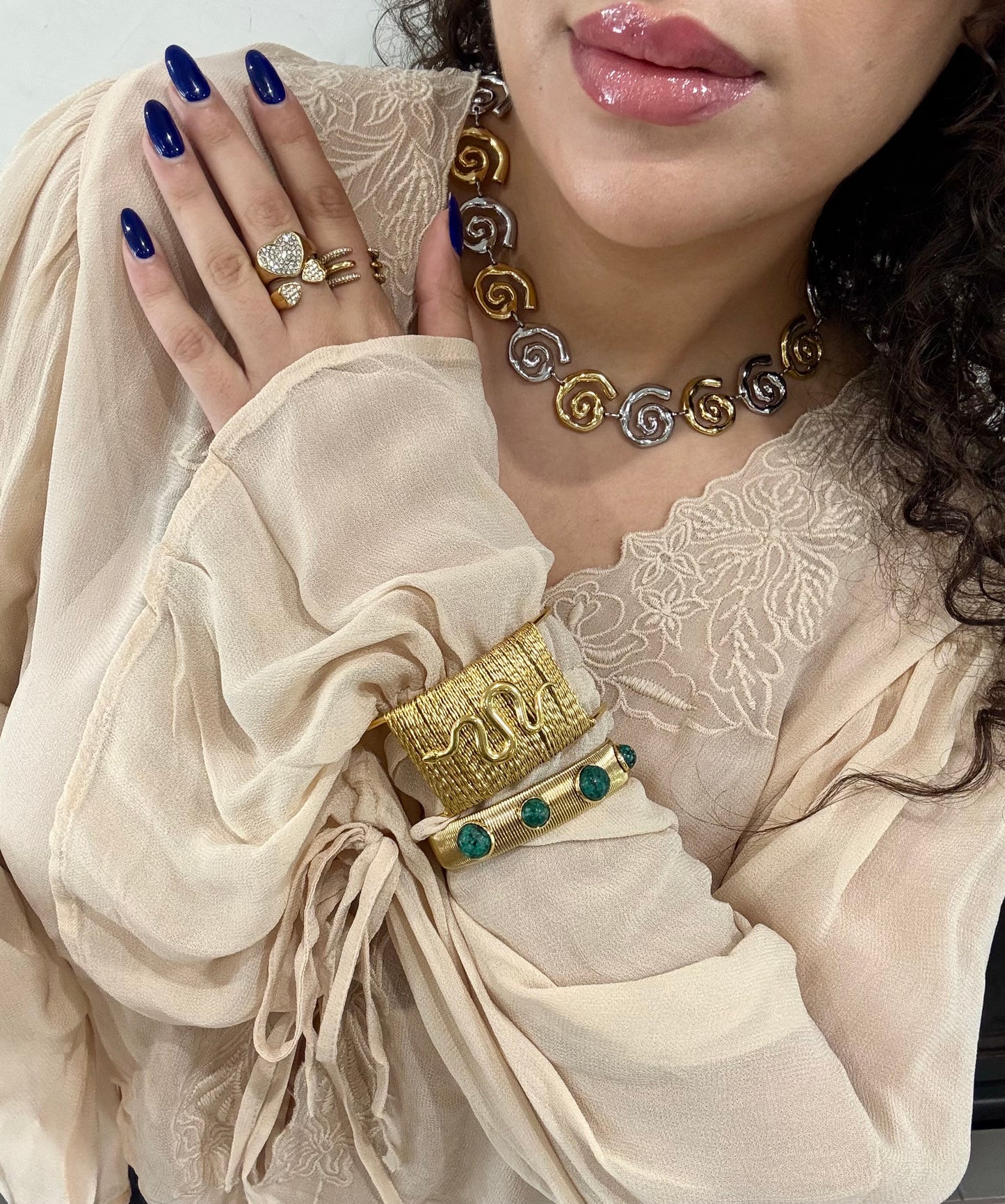 River necklace - Serminity jewelry