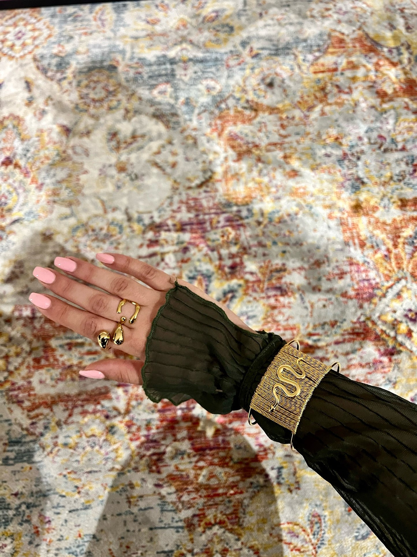 Snake cuff - Serminity jewelry