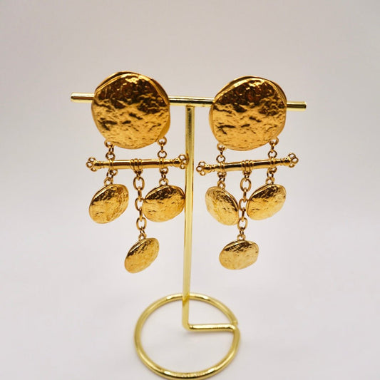 Moonrock earrings - Serminity jewelry