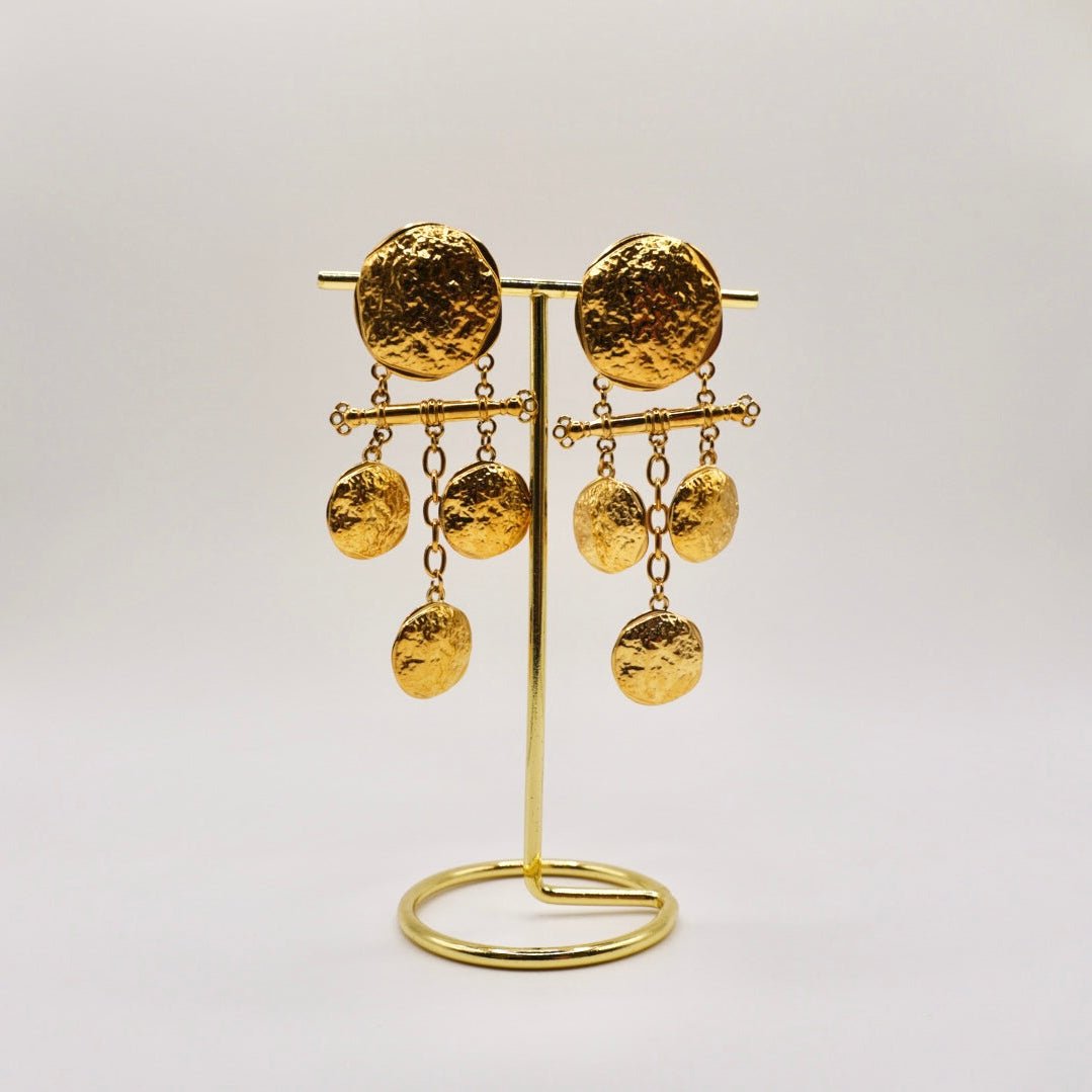 Moonrock earrings - Serminity jewelry