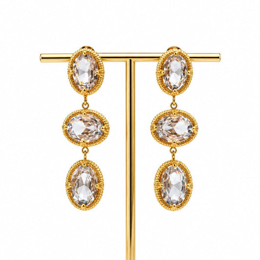 Leona earrings - Serminity jewelry