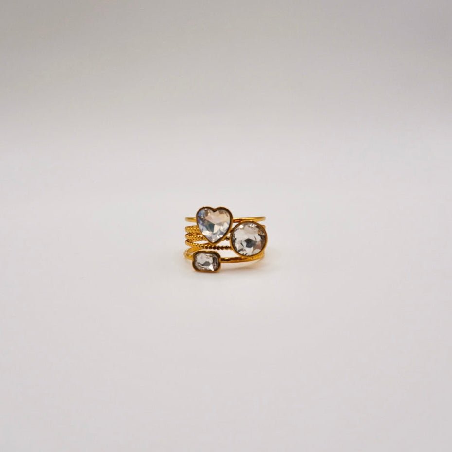 Diamond heart ring - Serminity jewelry