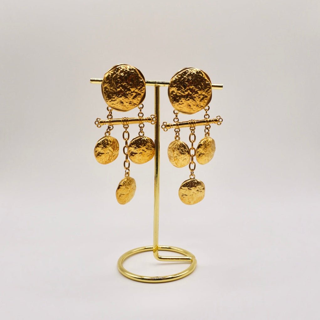 Moonrock earrings - Serminity jewelry