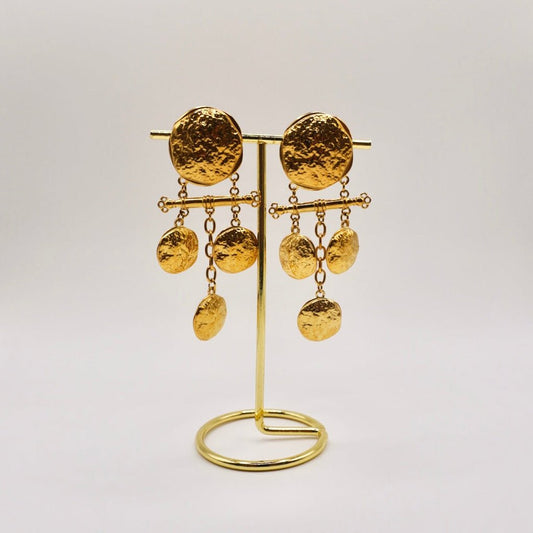 Moonrock earrings - Serminity jewelry