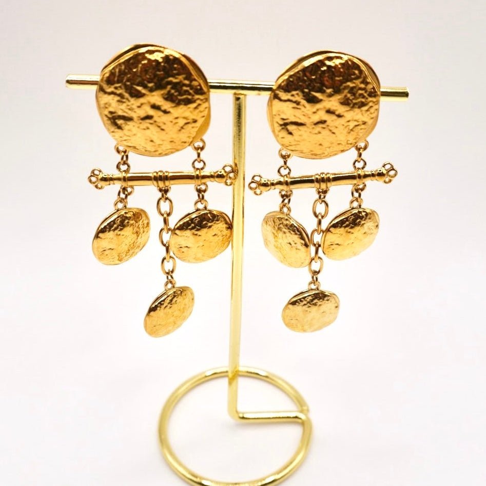 Moonrock earrings - Serminity jewelry