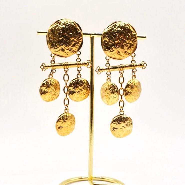 Moonrock earrings - Serminity jewelry
