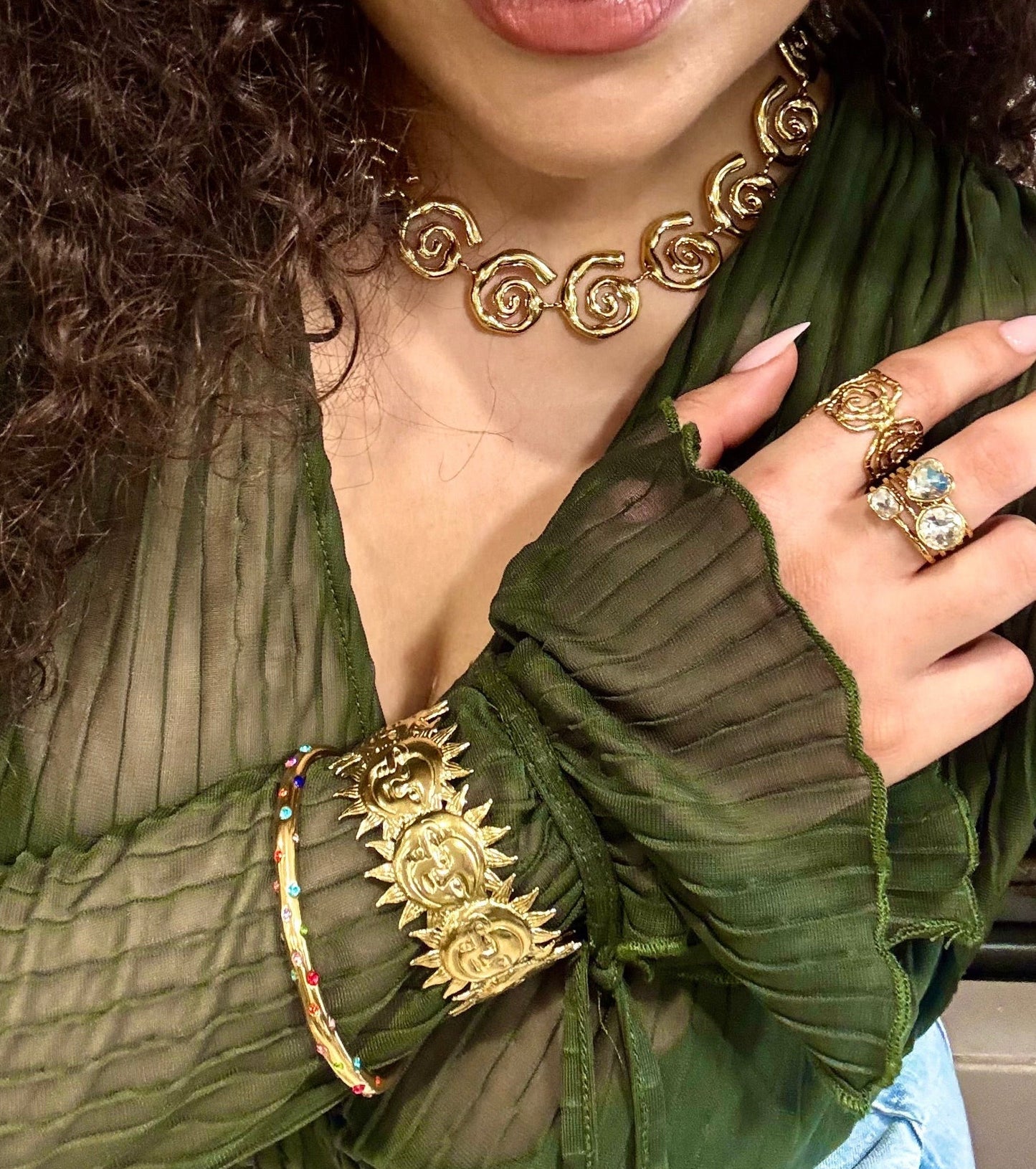 River necklace - Serminity jewelry
