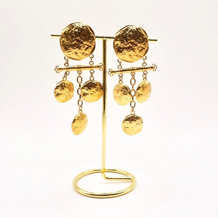 Moonrock earrings - Serminity jewelry