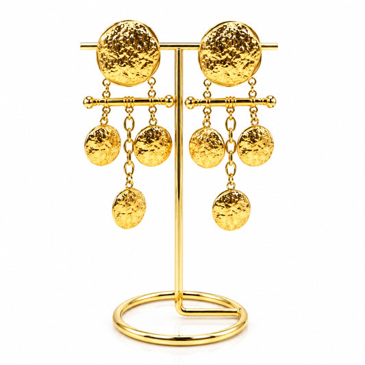 Moonrock earrings - Serminity jewelry