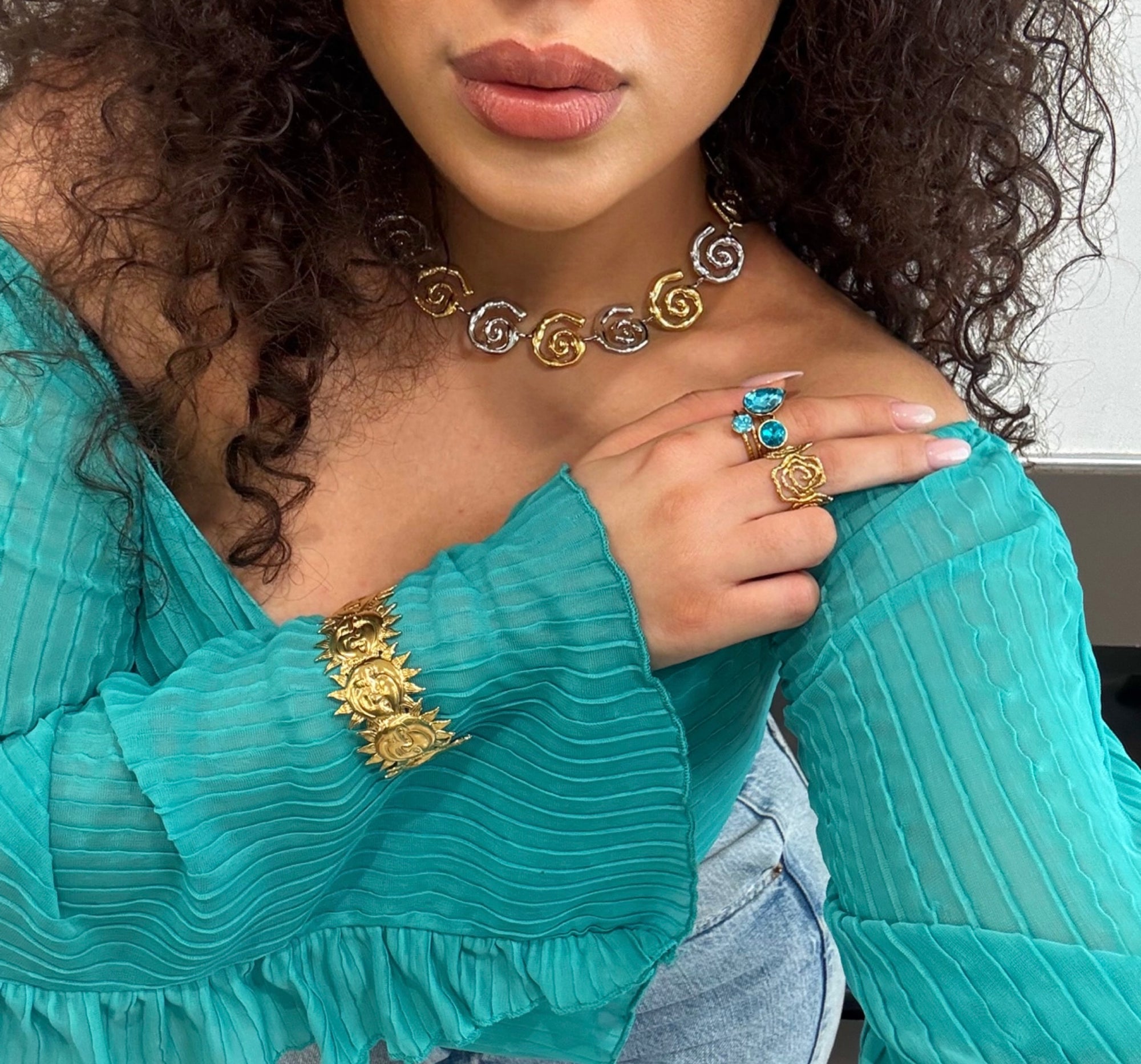 River necklace - Serminity jewelry